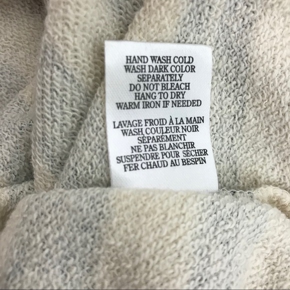 Altar’d State Navy Cream Stripe Lace Scalloped - Picture 5 of 8